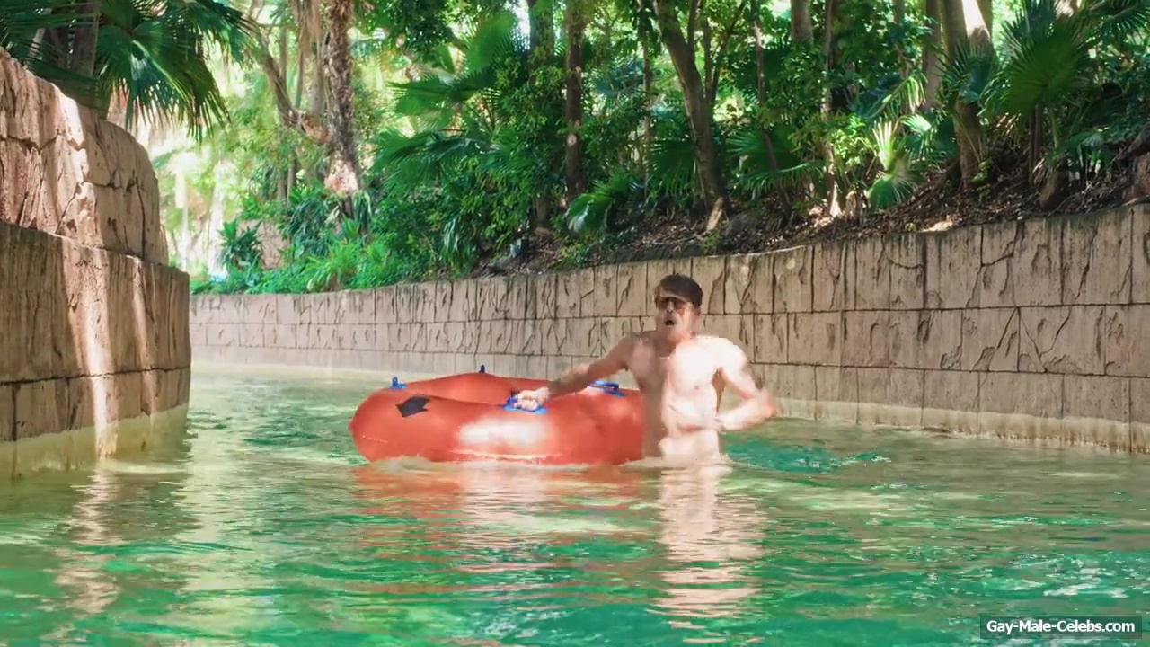 Jerry OConnell Tim Rozon and Chris van Rensburg Shirtless And Cock Bulge Scenes in Summers Last Resort
