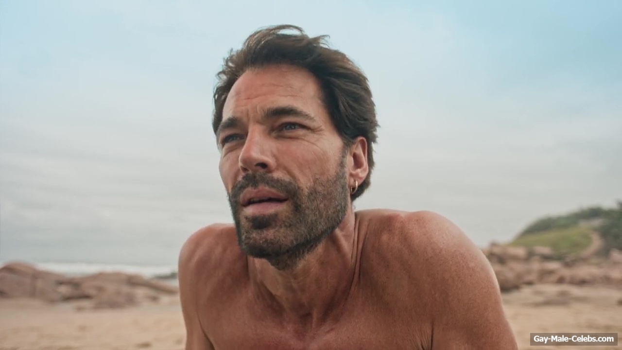 Jerry OConnell Tim Rozon and Chris van Rensburg Shirtless And Cock Bulge Scenes in Summers Last Resort