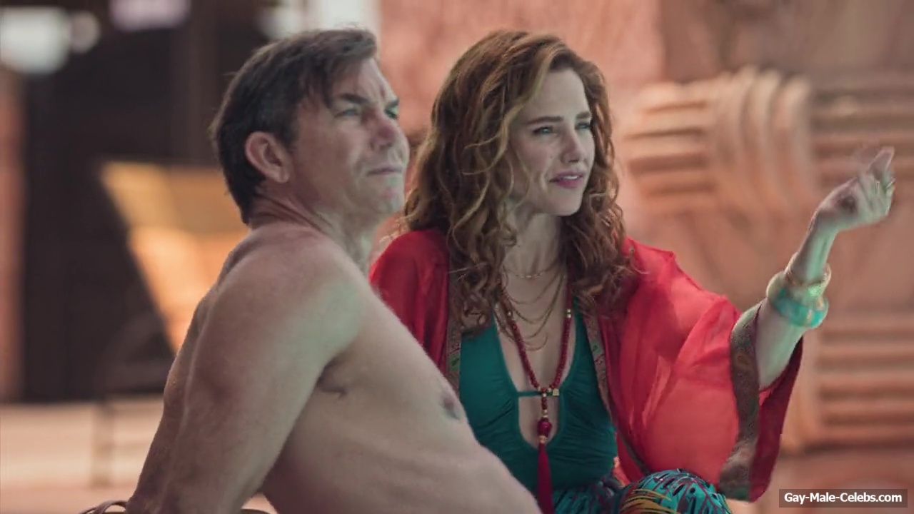 Jerry OConnell Tim Rozon and Chris van Rensburg Shirtless And Cock Bulge Scenes in Summers Last Resort