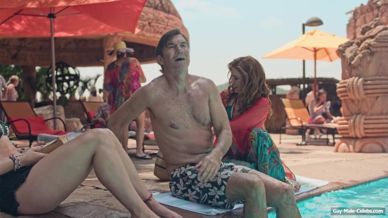 Jerry OConnell Tim Rozon and Chris van Rensburg Shirtless And Cock Bulge Scenes in Summers Last Resort