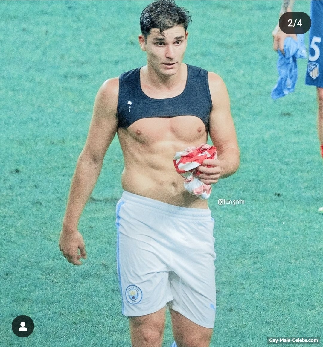 Julian Alvarez nude and dick bulge pics