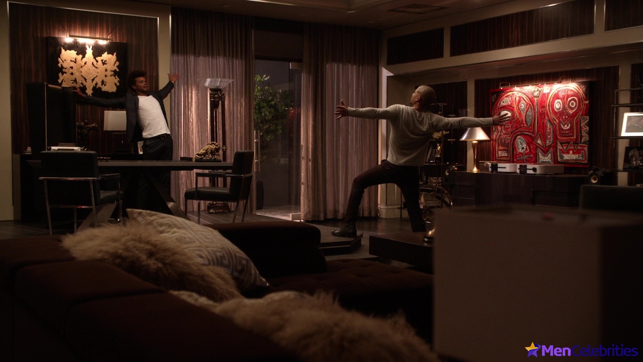 Jussie Smollett Eka Darville and Brysere Y Gray shirtless in Empire 1-11 Die But Once