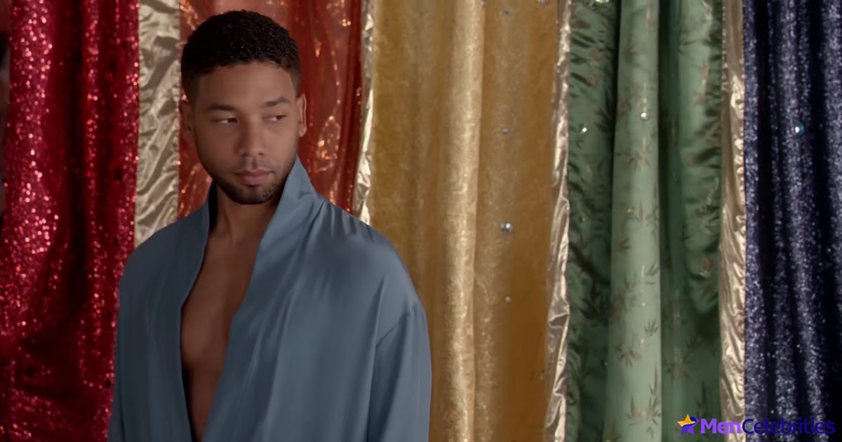 Jussie Smollett shirtless in Empire 2-04 Poor Yorick