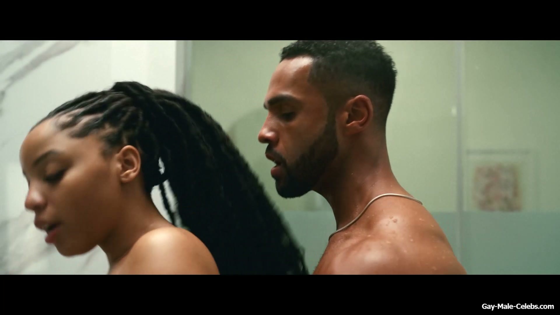 Lucien Laviscount Nude and Straight Sex in Strung
