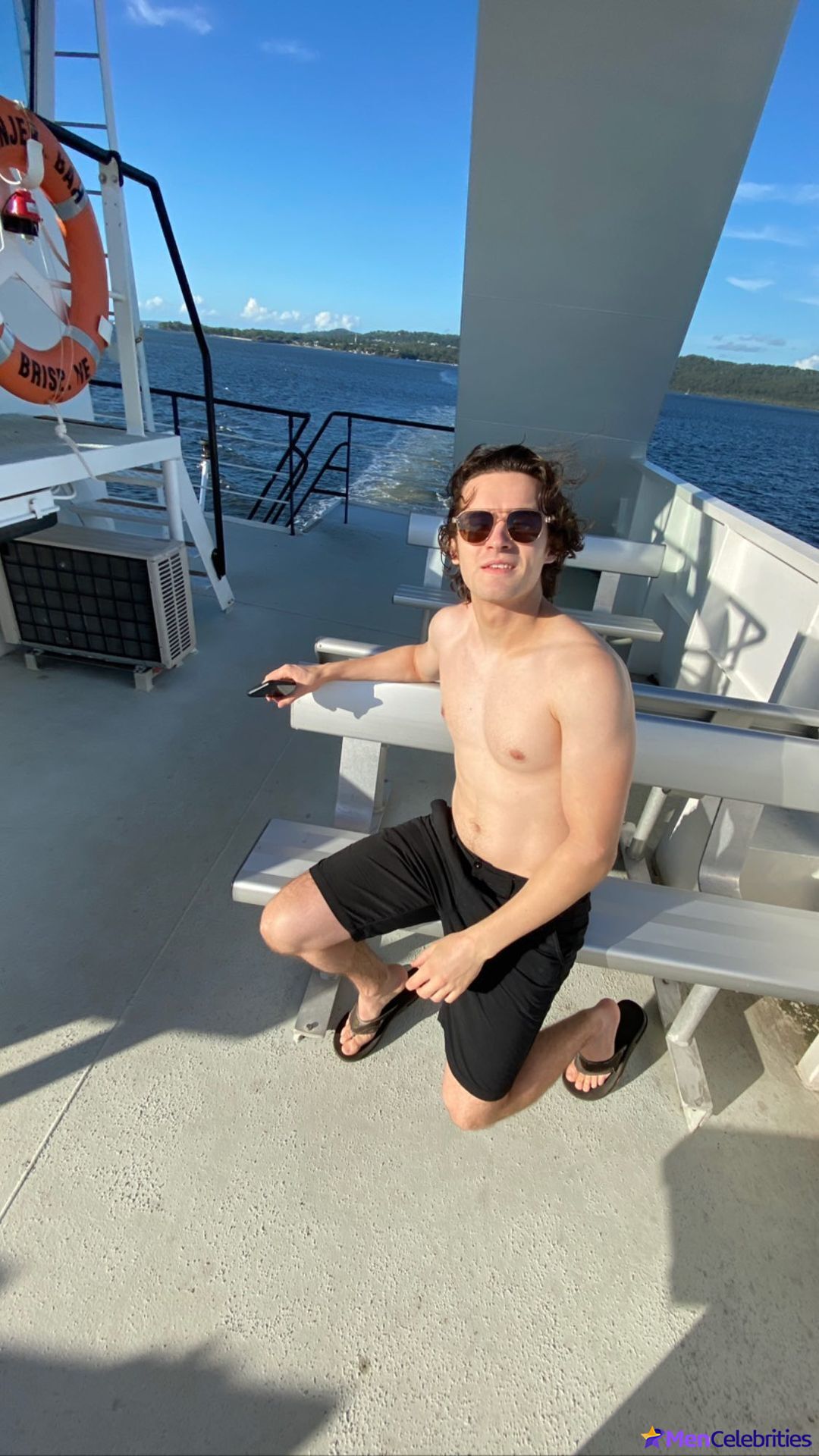 Michael Johnston shirtless and erotic gay pics