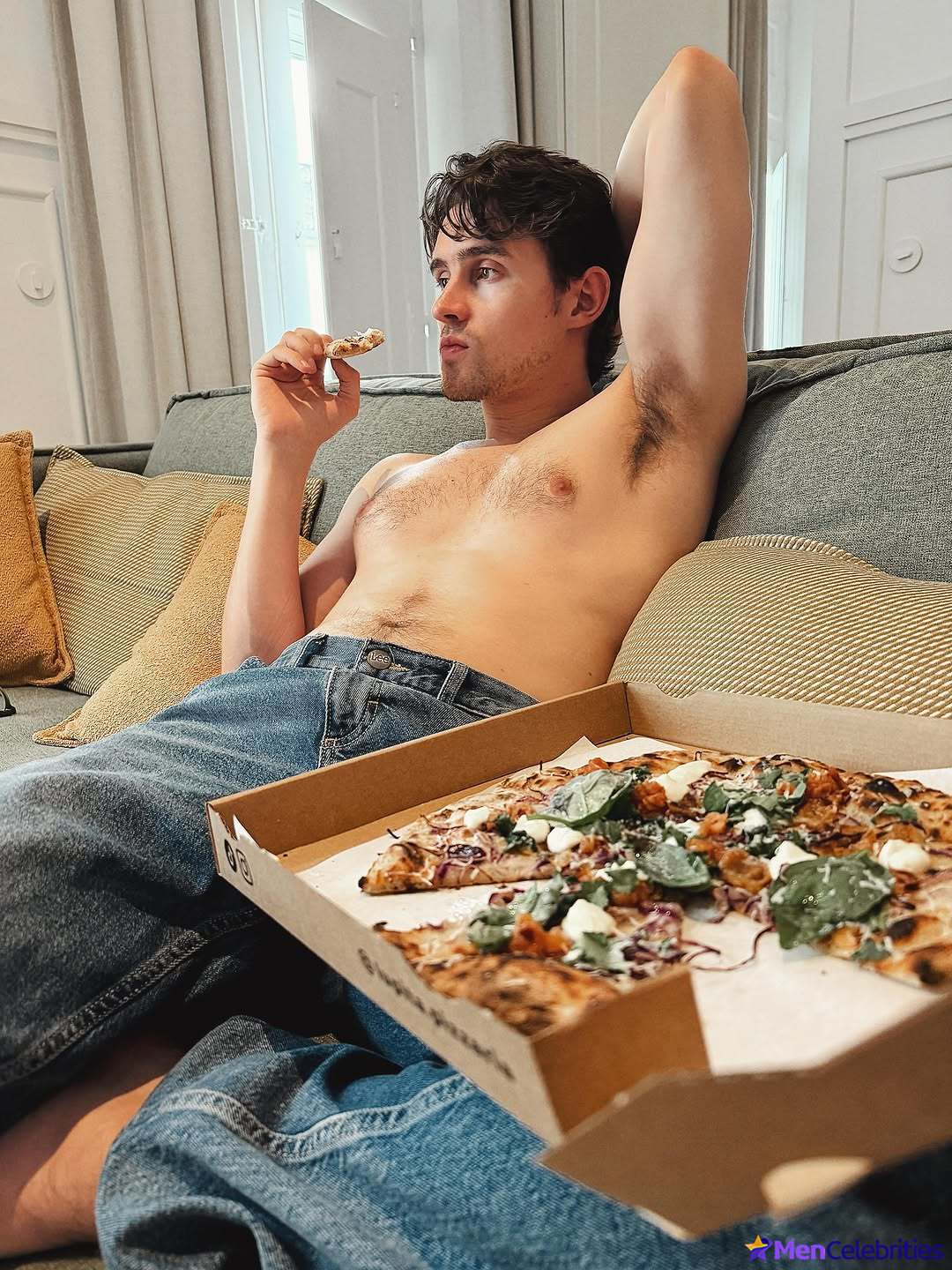 Michael Johnston shirtless and erotic gay pics