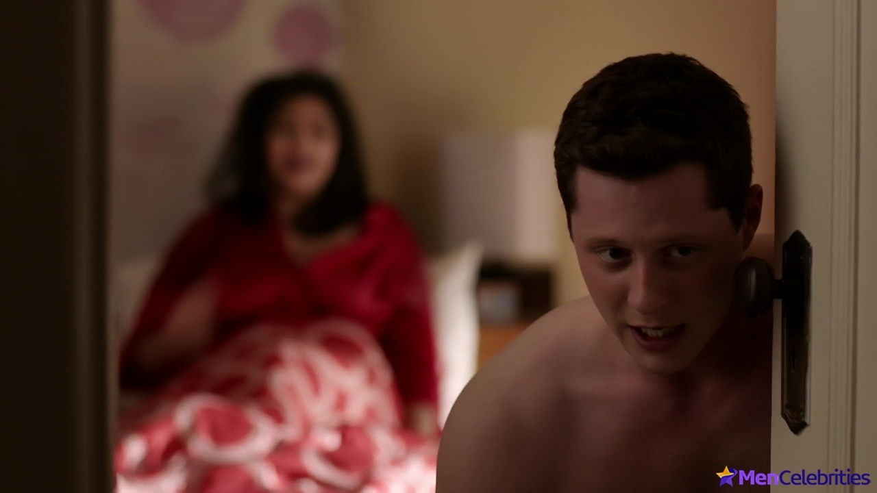 Noah Reid naked torso in Kevin From Work