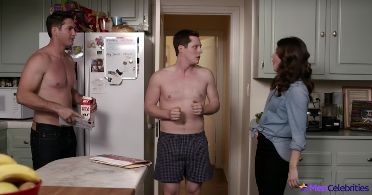 Noah Reid naked torso in Kevin From Work