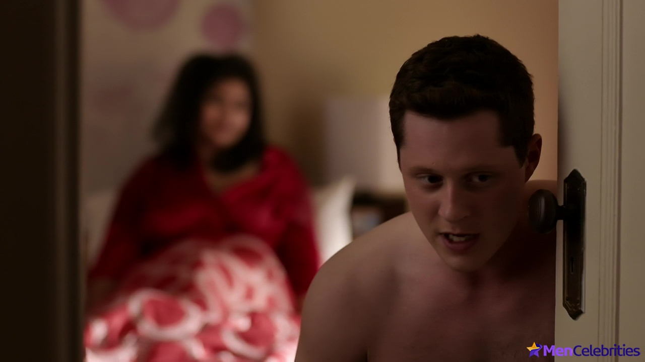 Noah Reid naked torso in Kevin From Work