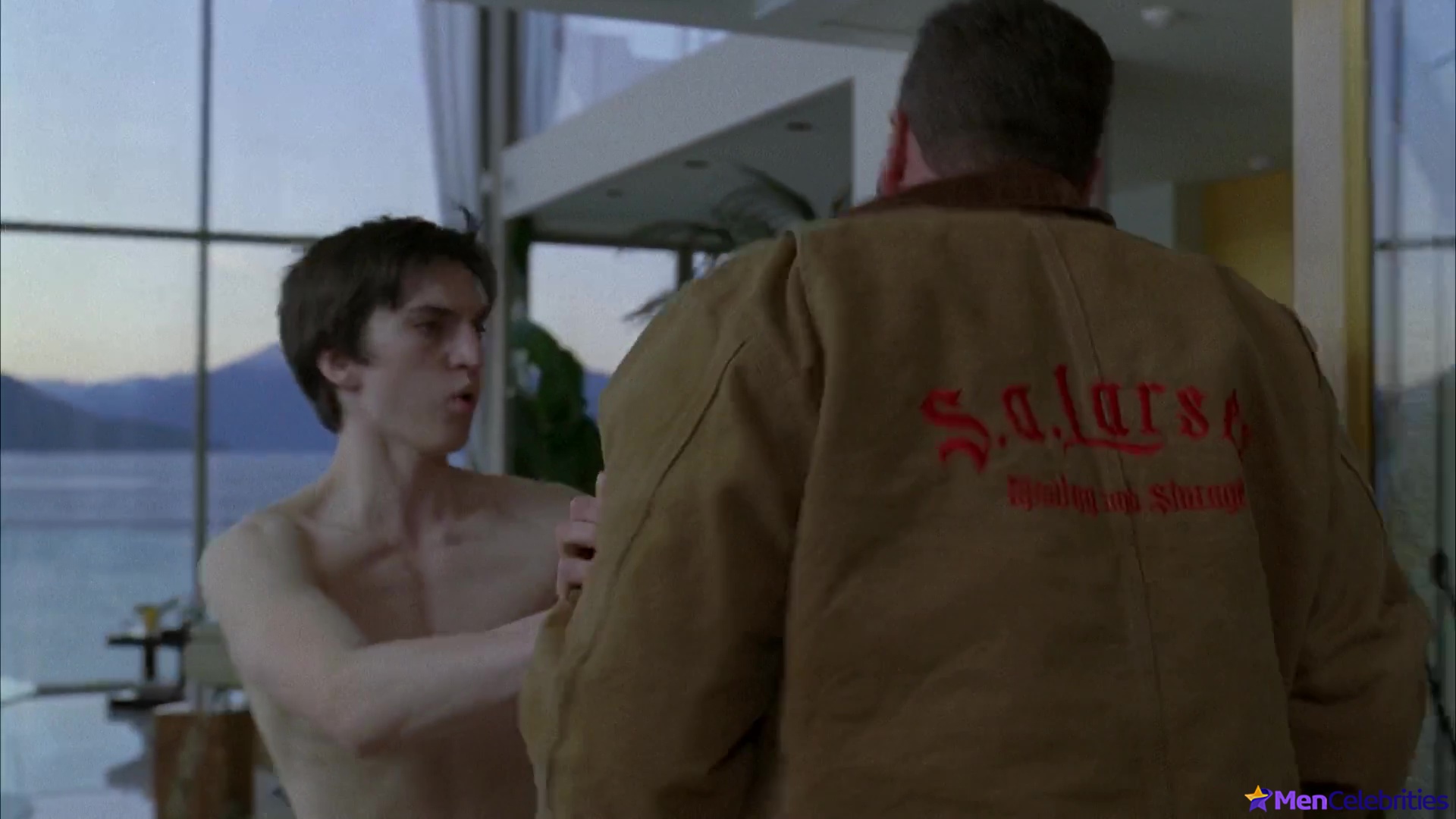 Richard Harmon nudity in The Killing 1-01 Pilot