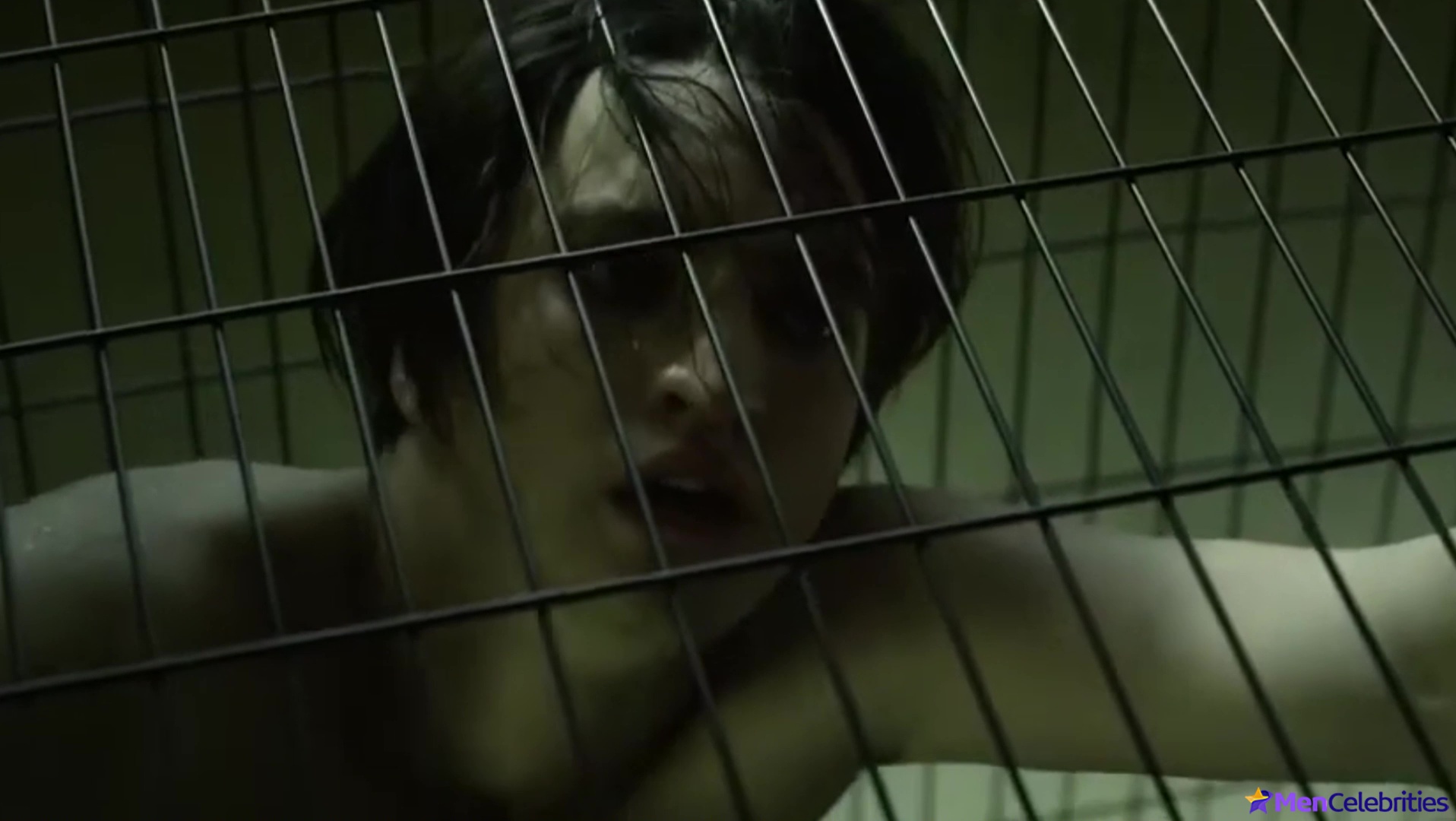 Richard Harmon shirtless in Her Own Justice