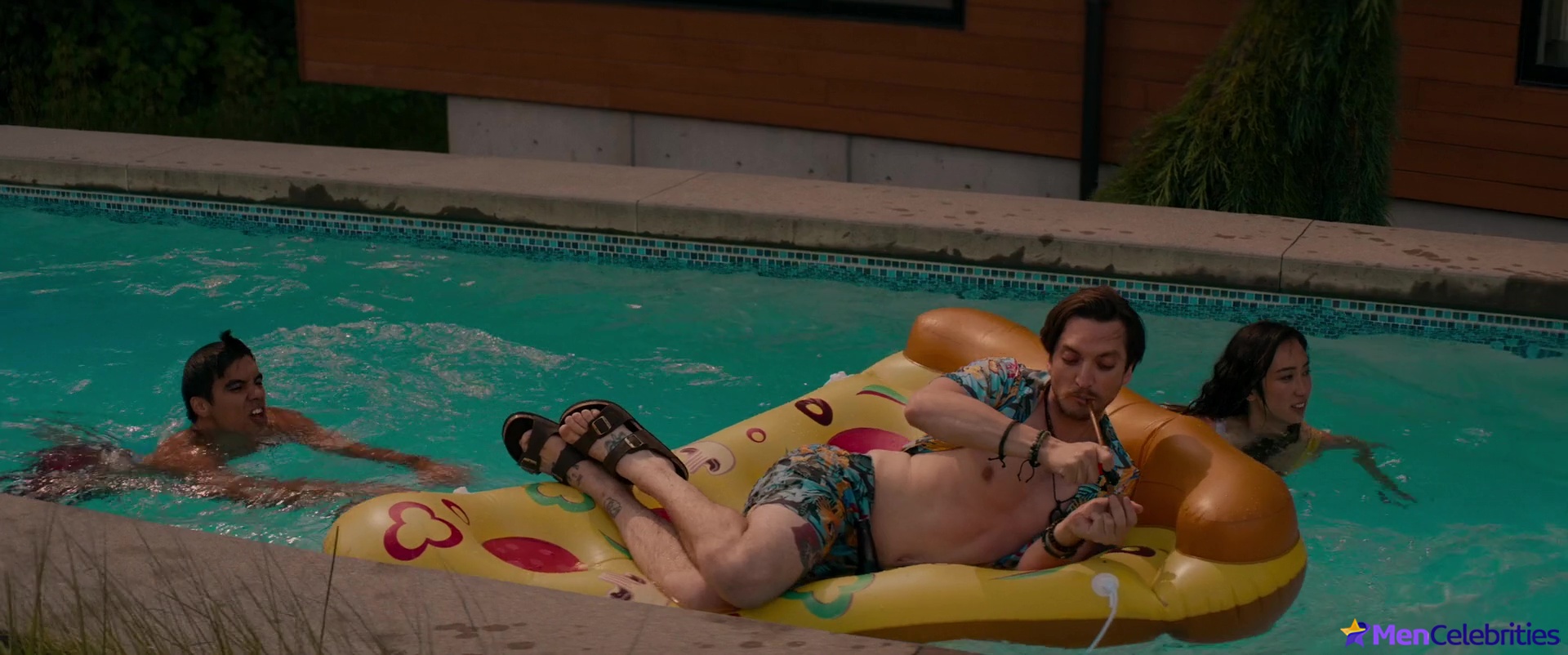 Richard Harmon sexy in Margaux