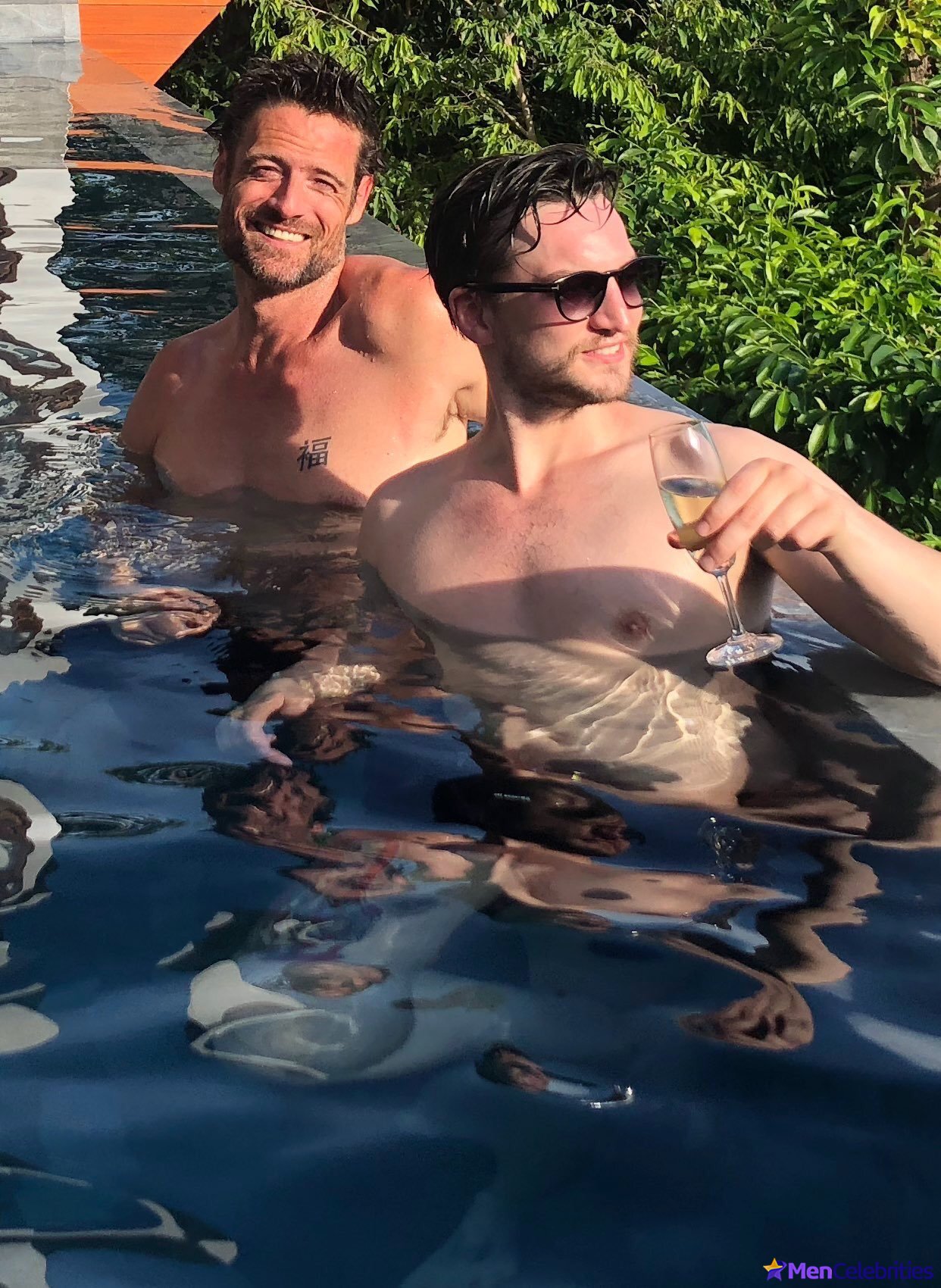Richard Harmon shirtless