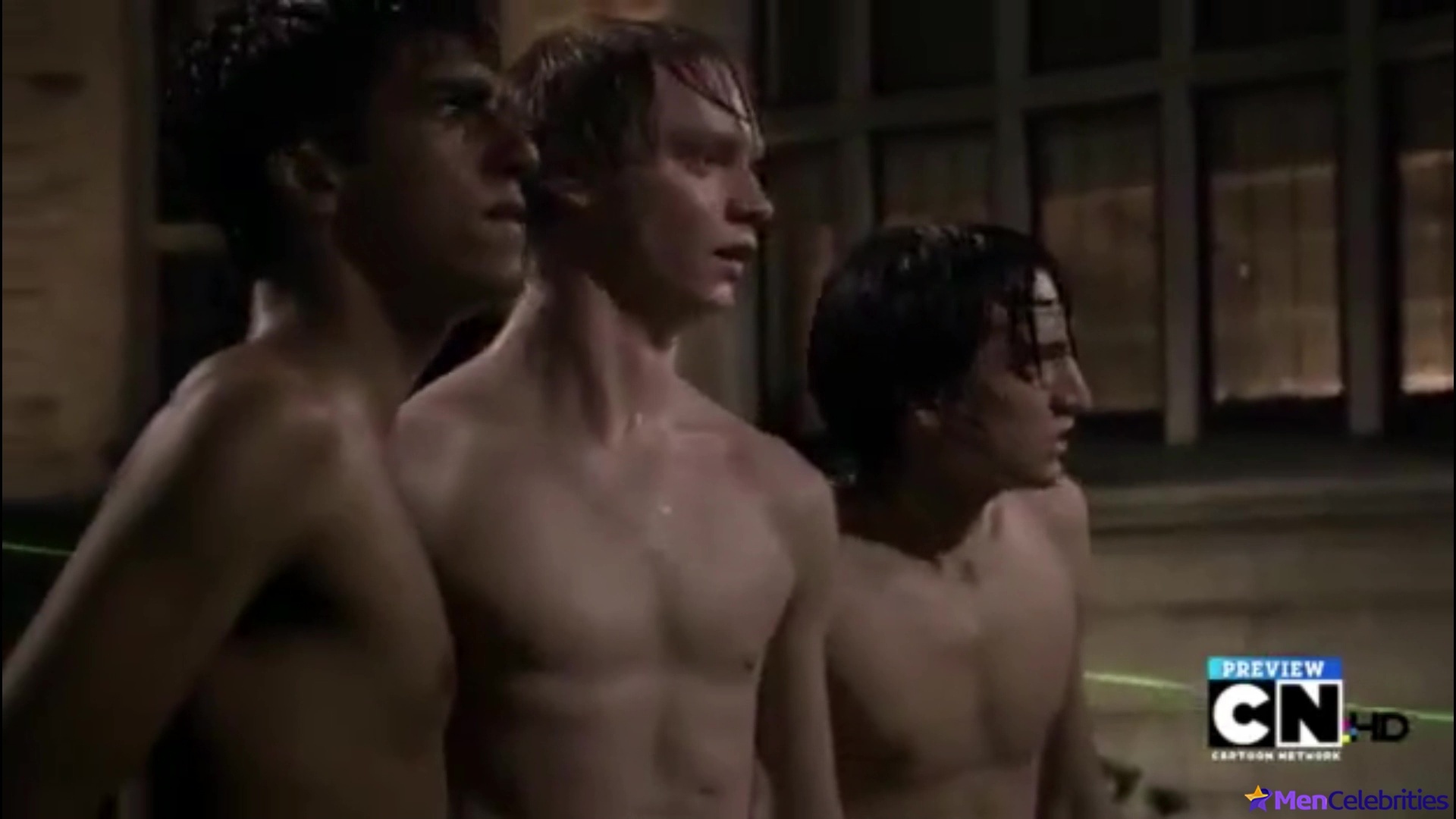 Richard Harmon shirtless in Tower Prep 1-01 New Kid