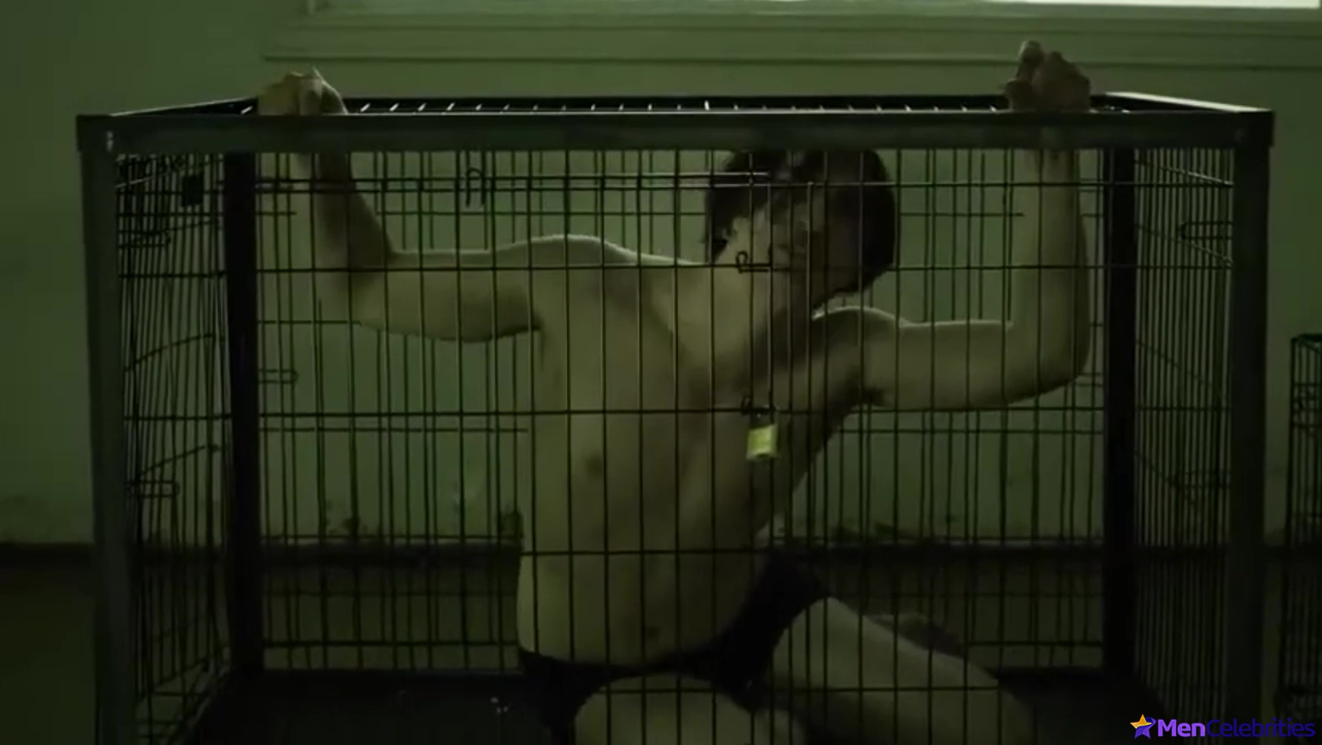 Richard Harmon shirtless in Her Own Justice