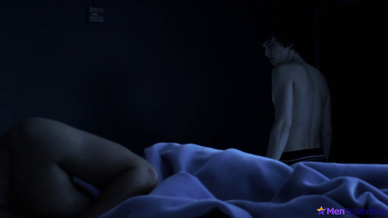 Richard Harmon shirtless in Judas Kiss