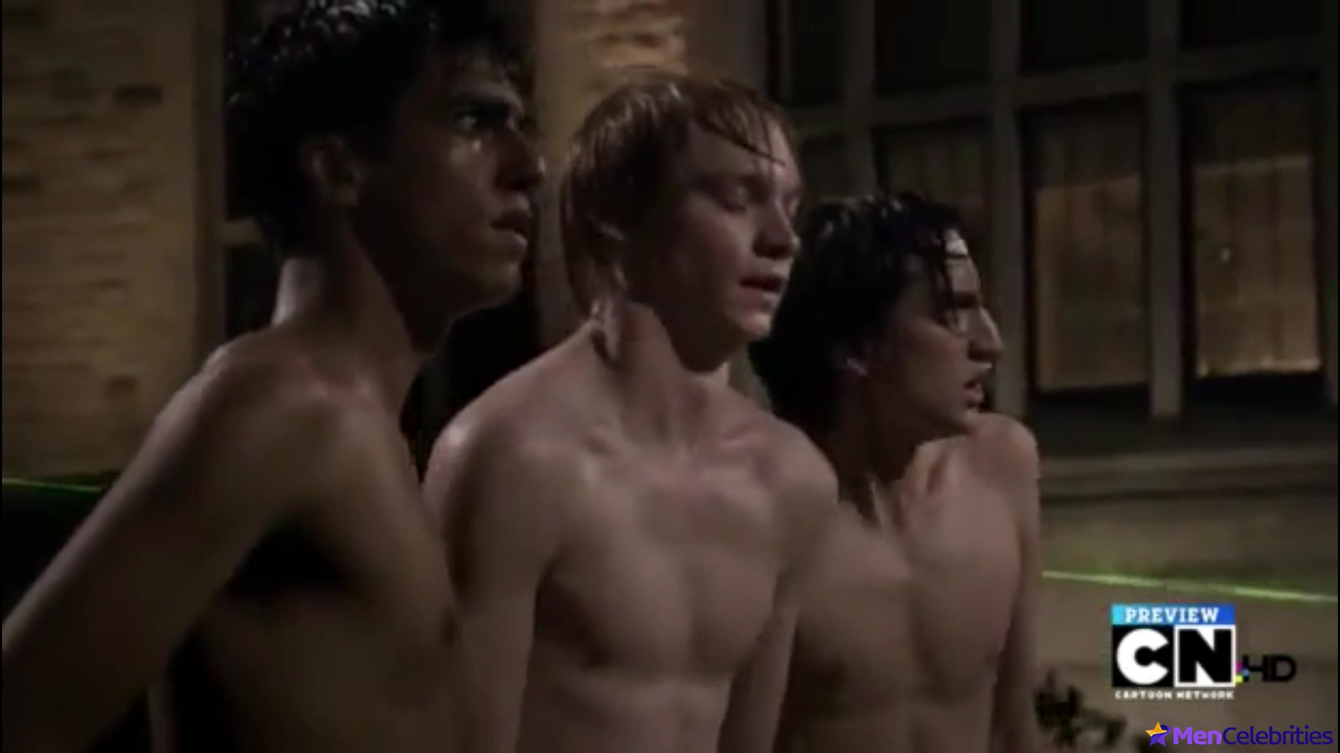 Richard Harmon shirtless in Tower Prep 1-01 New Kid