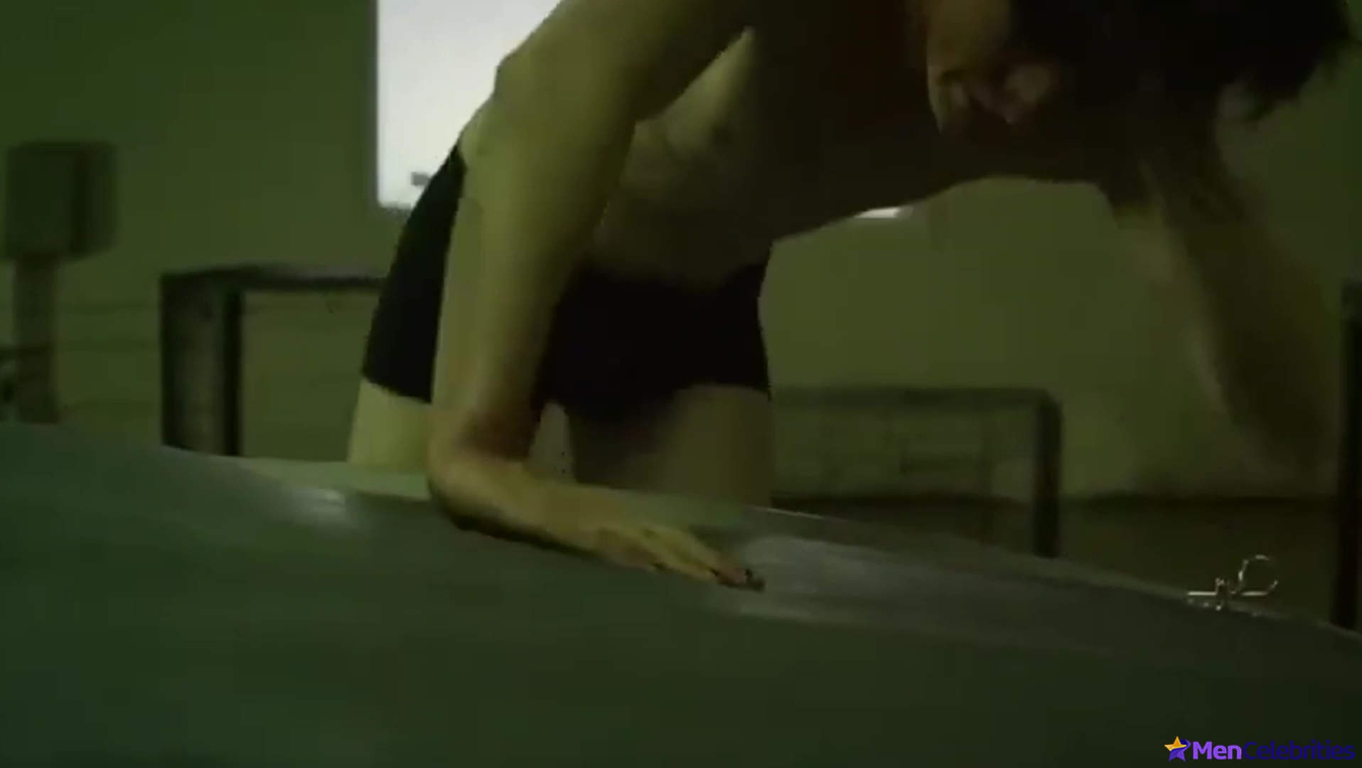 Richard Harmon shirtless in Her Own Justice