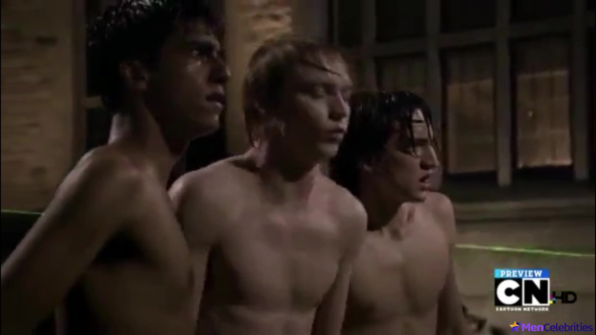 Richard Harmon shirtless in Tower Prep 1-01 New Kid