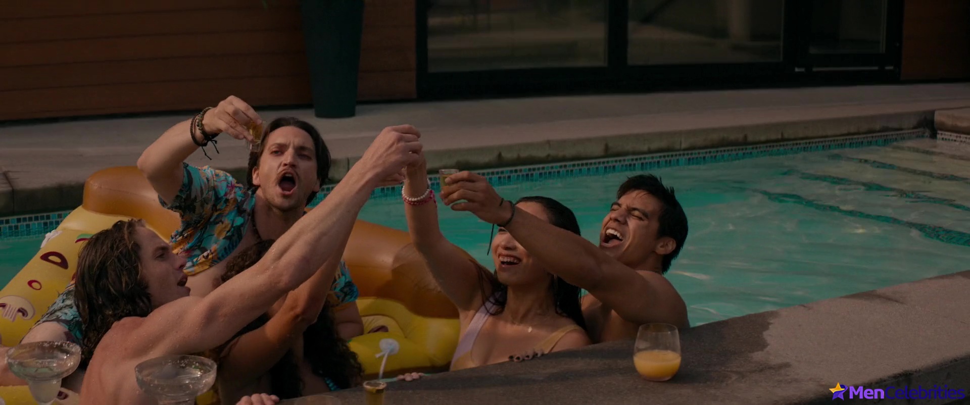 Richard Harmon sexy in Margaux