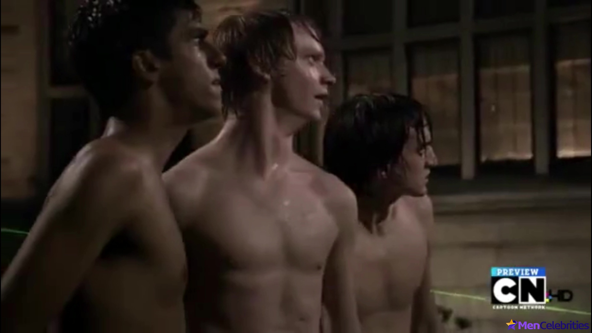 Richard Harmon shirtless in Tower Prep 1-01 New Kid