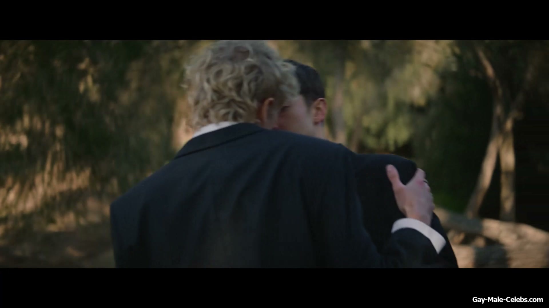 Stacy Clausen and Joe Bird Hot Gay Kiss in Leviticus