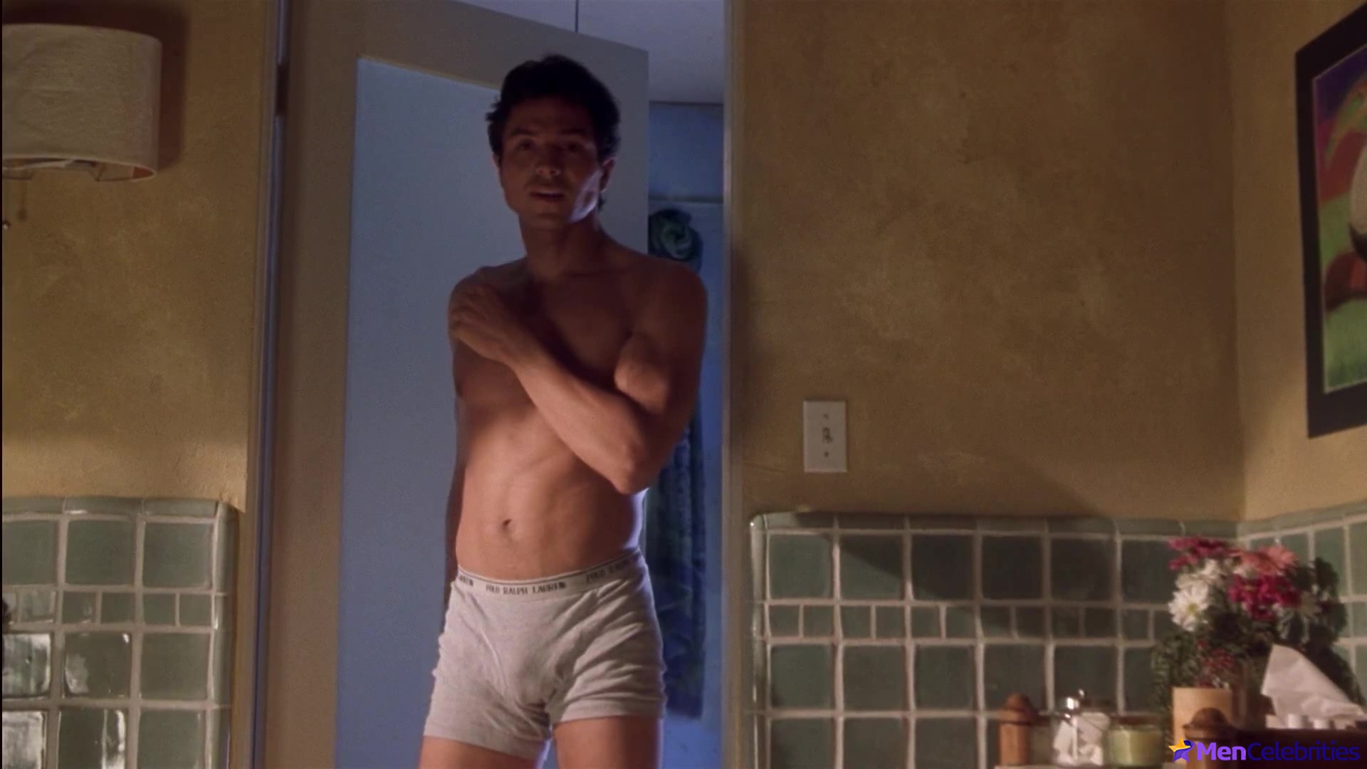 Benjamin Bratt cock bulge in The Next Best Thing