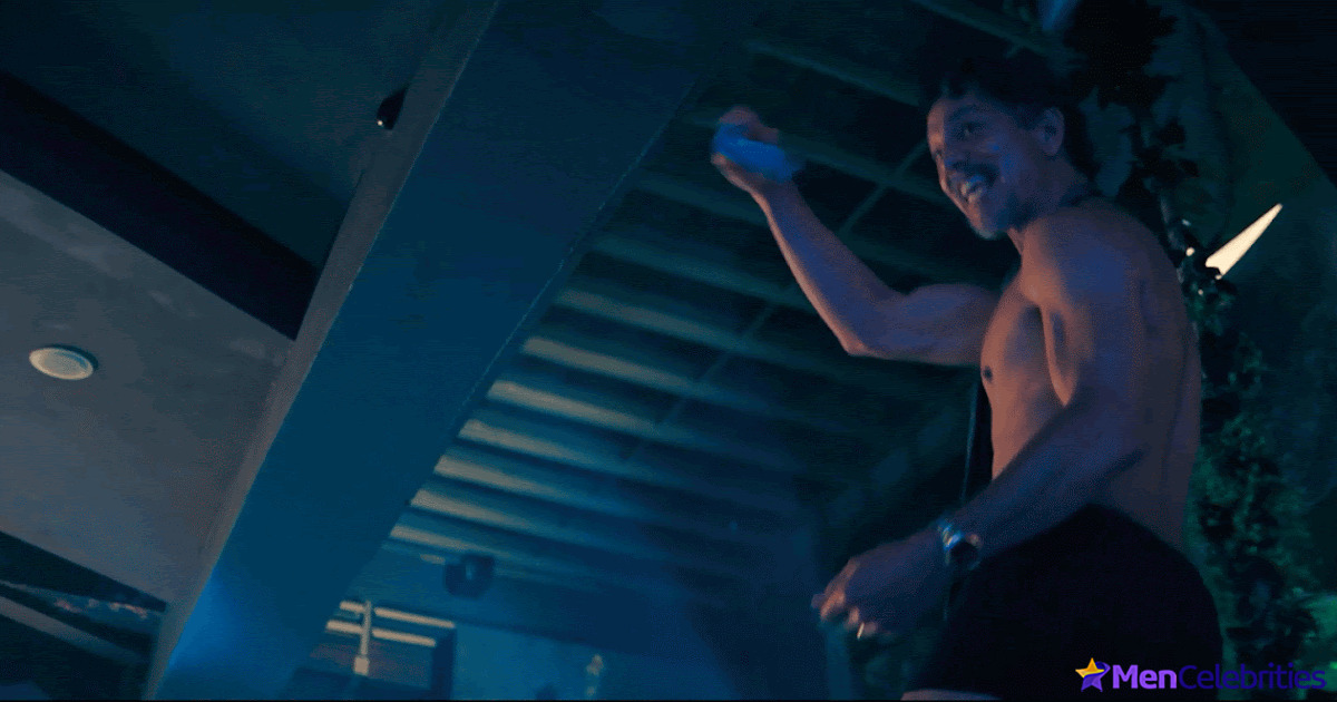 Benjamin Bratt nude ass in Balls Up