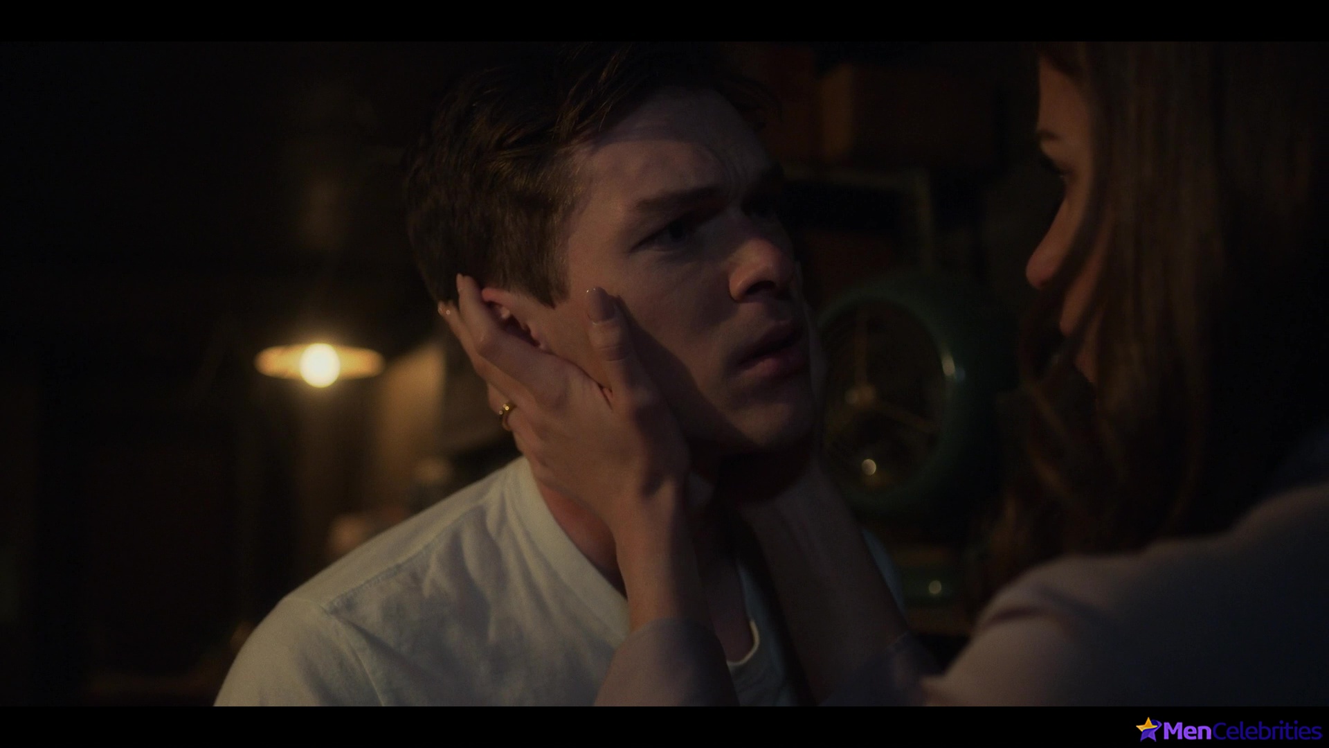 Casey W Johnson shirtless in For All Mankind