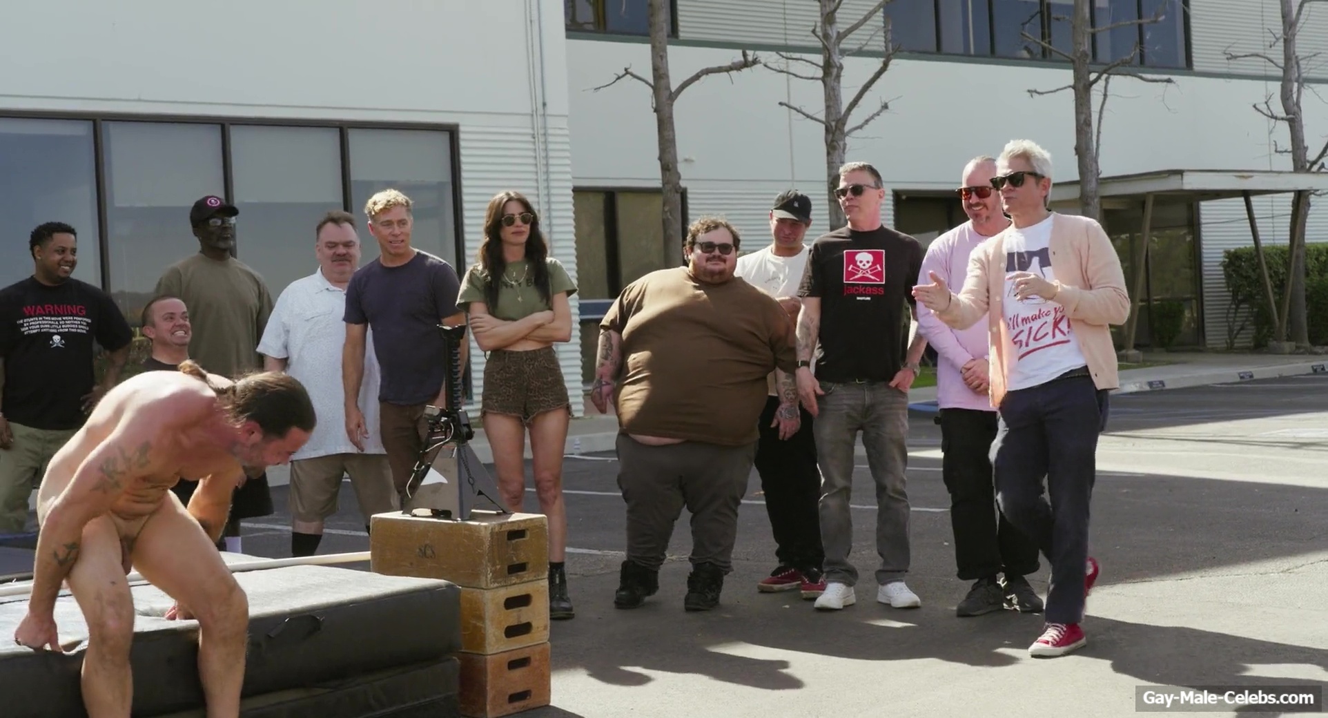Chris Pontius Nude And Dick Scenes in Jackass Best And Last
