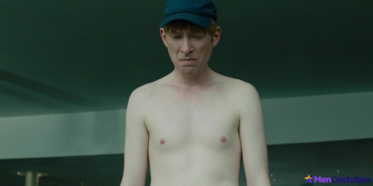 Domhnall Gleeson shirtless in Frank Of Ireland
