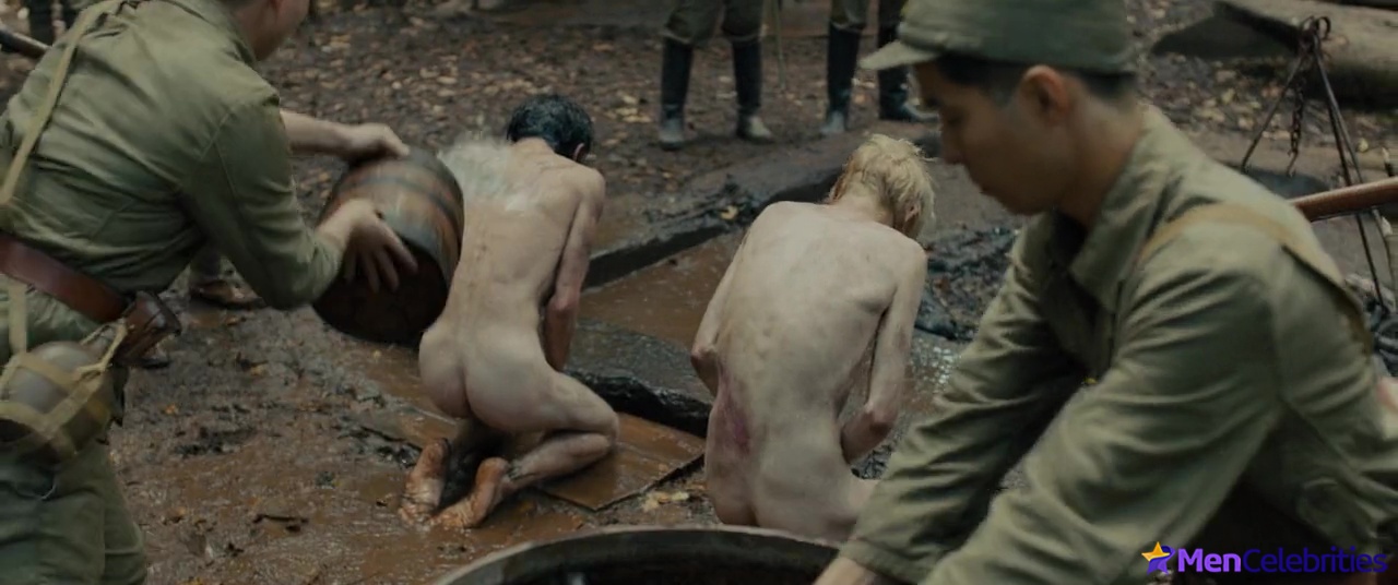 Domhnall Gleeson nude in Unbroken
