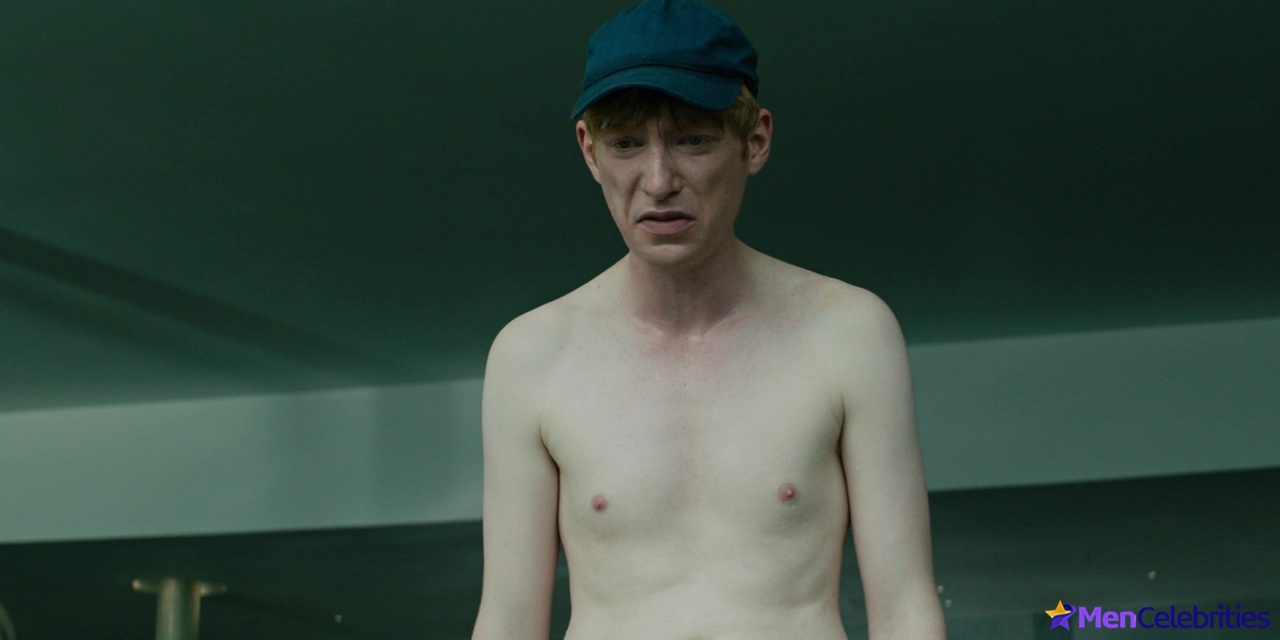 Domhnall Gleeson shirtless in Frank Of Ireland