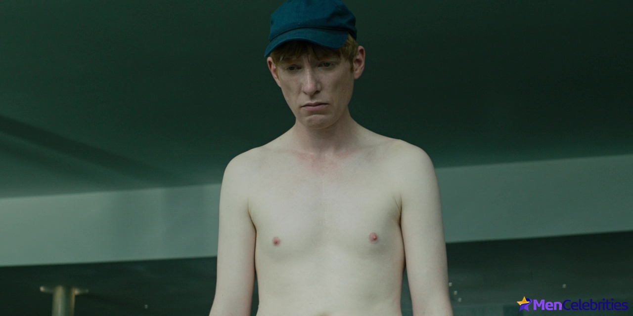 Domhnall Gleeson shirtless in Frank Of Ireland