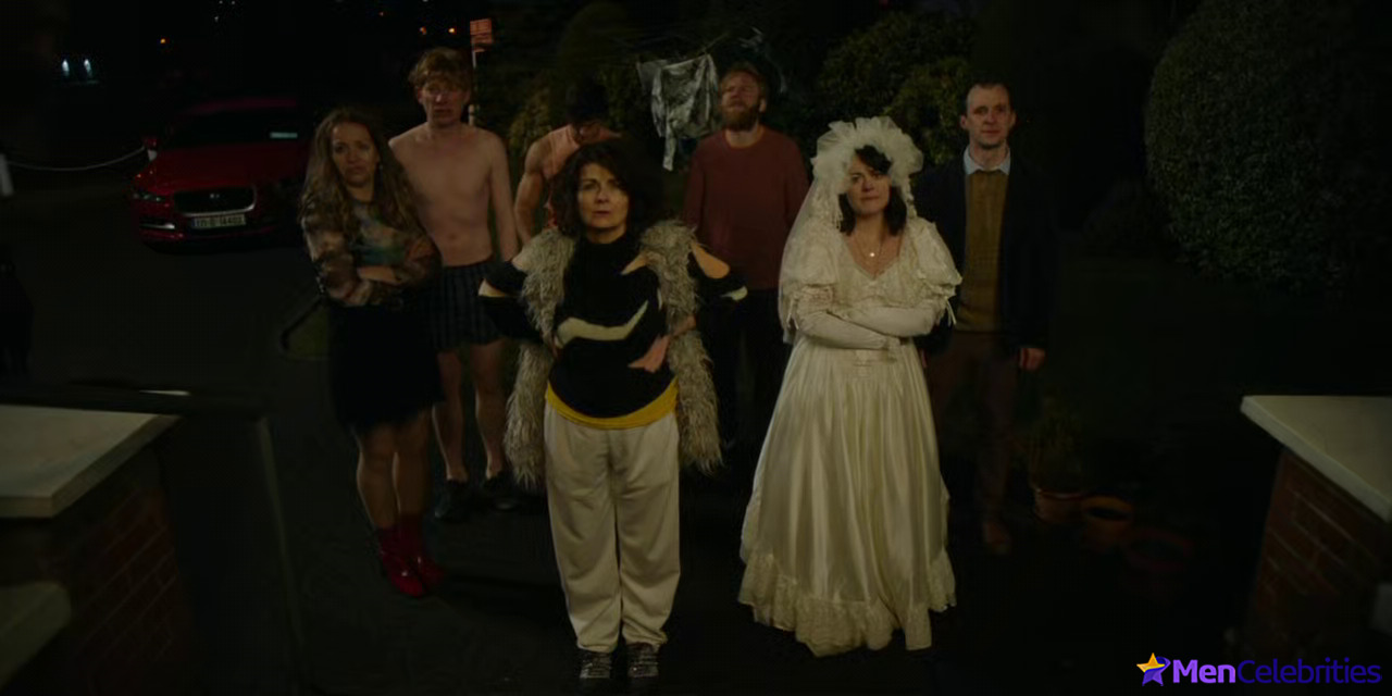 Domhnall Gleeson shirtless in Frank Of Ireland