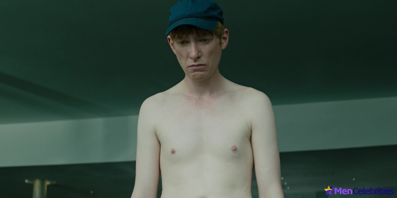 Domhnall Gleeson shirtless in Frank Of Ireland