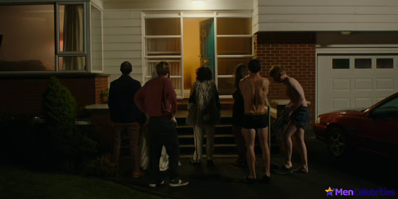 Domhnall Gleeson shirtless in Frank Of Ireland