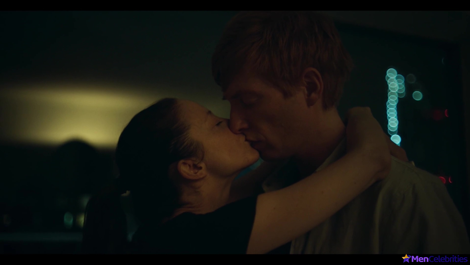 Domhnall Gleeson shirtless in Alice and Jack