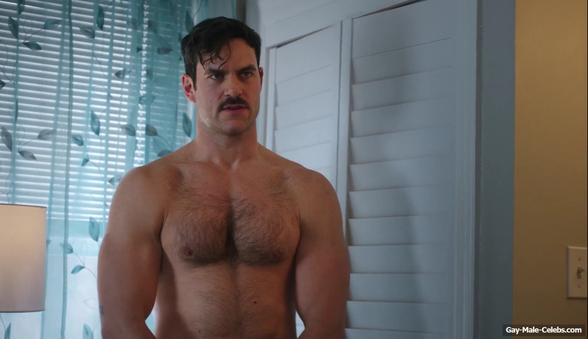 Evan Mulrooney Nude and Exposed His Muscle Ass in Tires