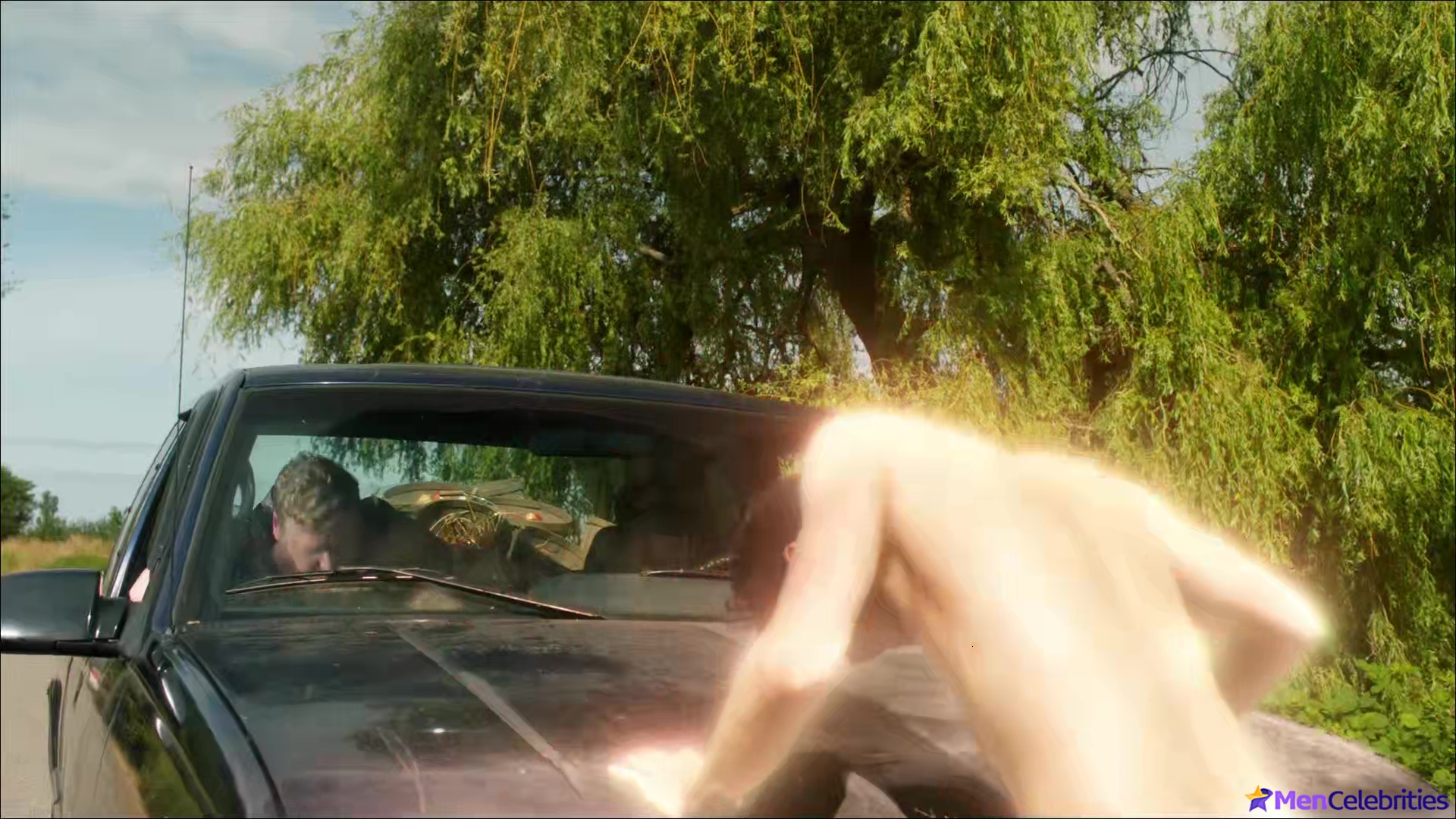 Grant Gustin shirtless and sexy in The Flash
