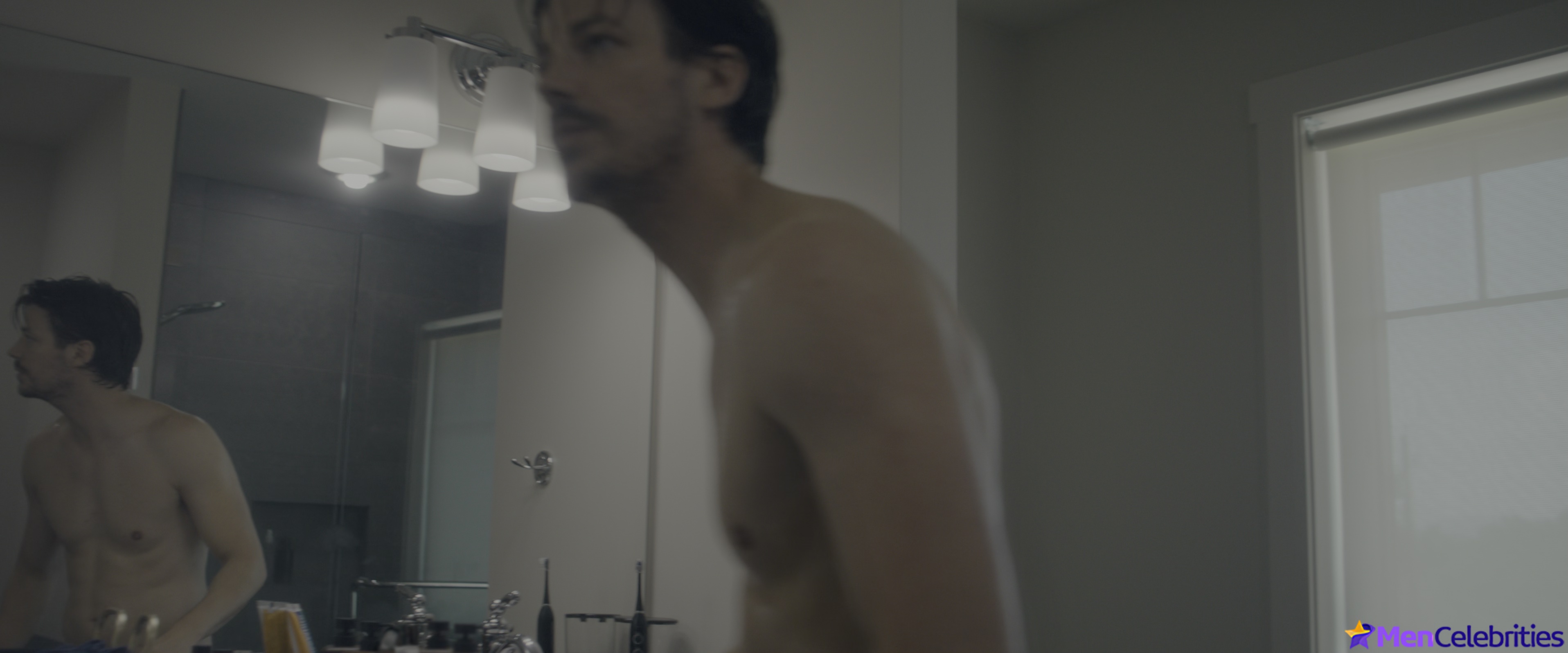 Grant Gustin nude uncensored in Puppy Love