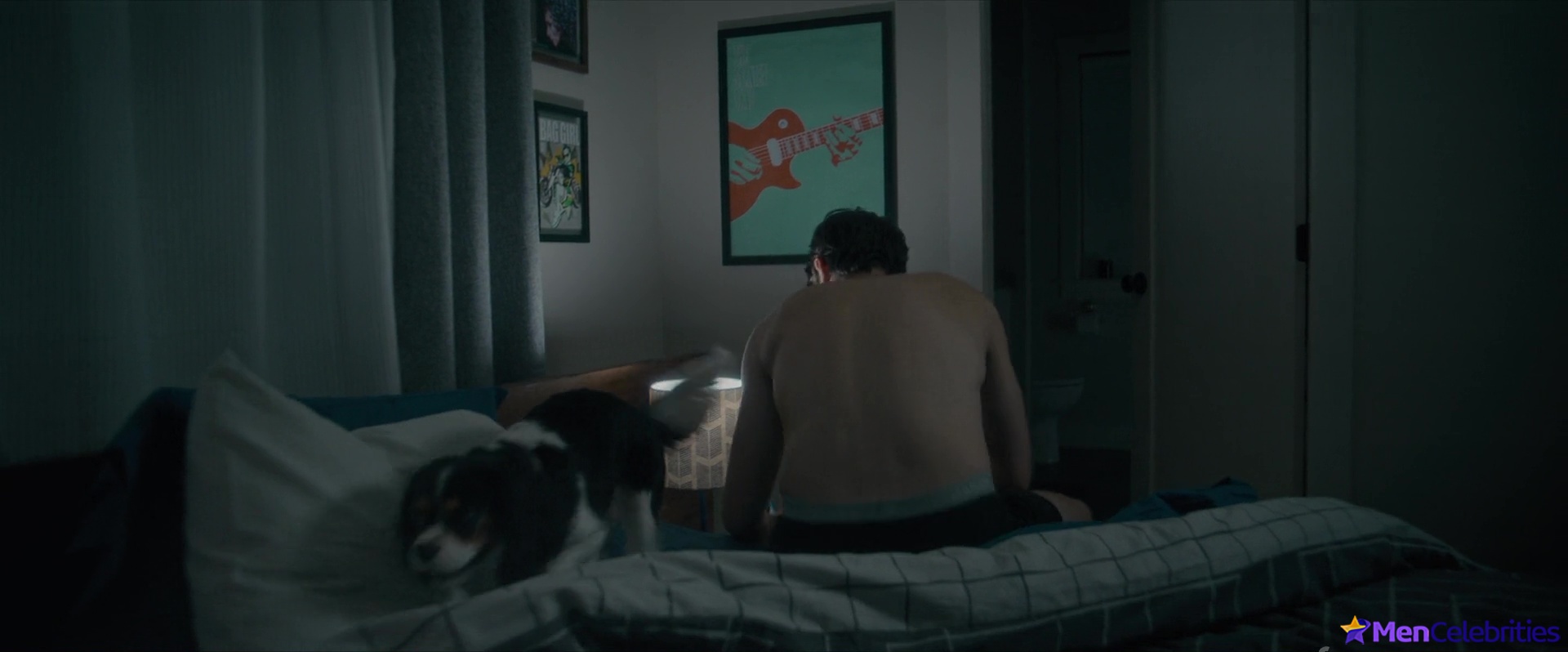 Grant Gustin nude uncensored in Puppy Love