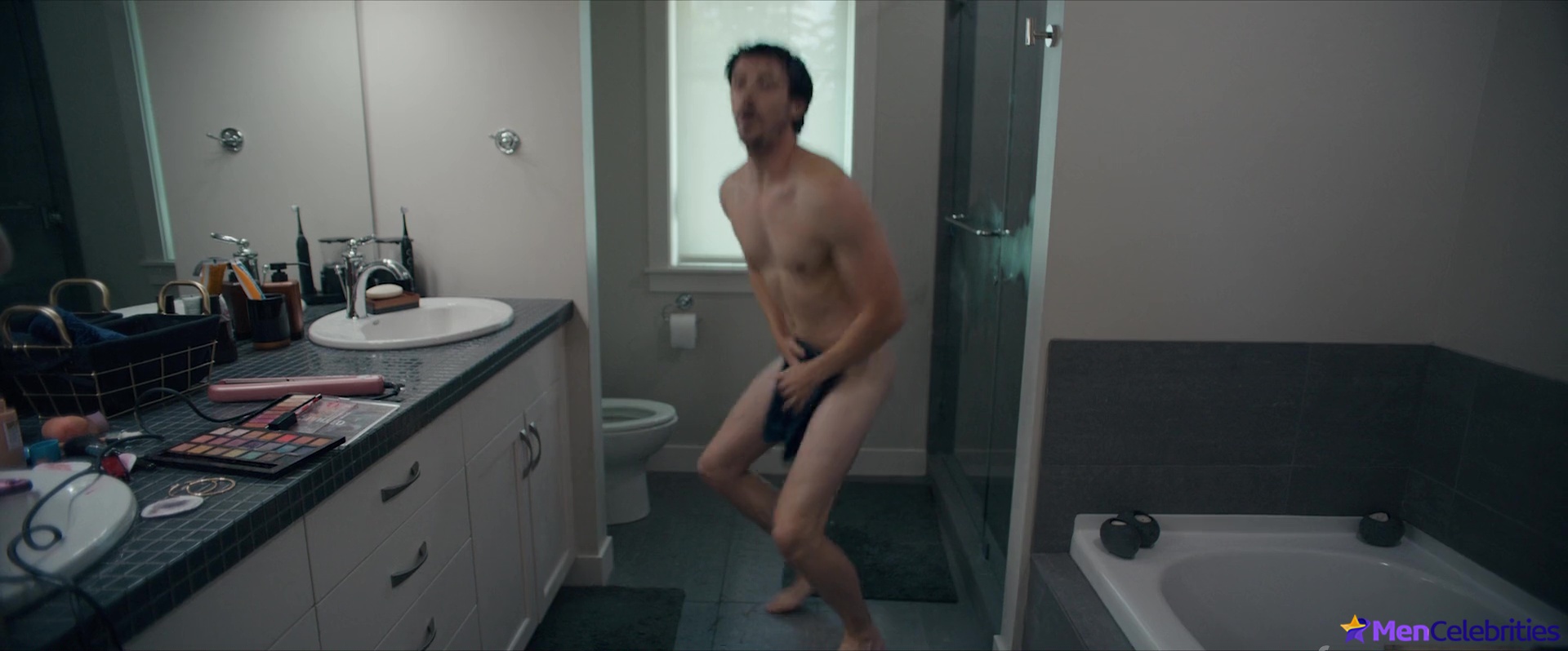 Grant Gustin nude uncensored in Puppy Love