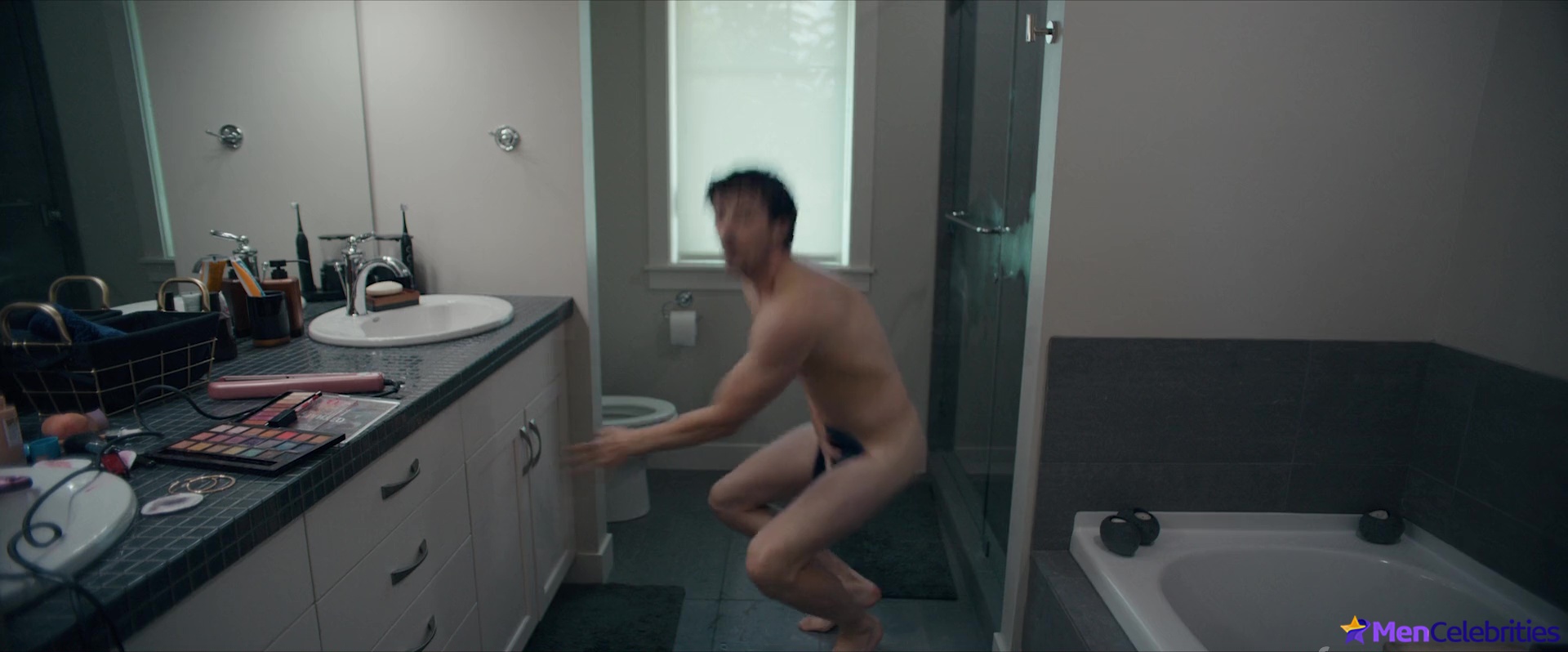 Grant Gustin nude uncensored in Puppy Love