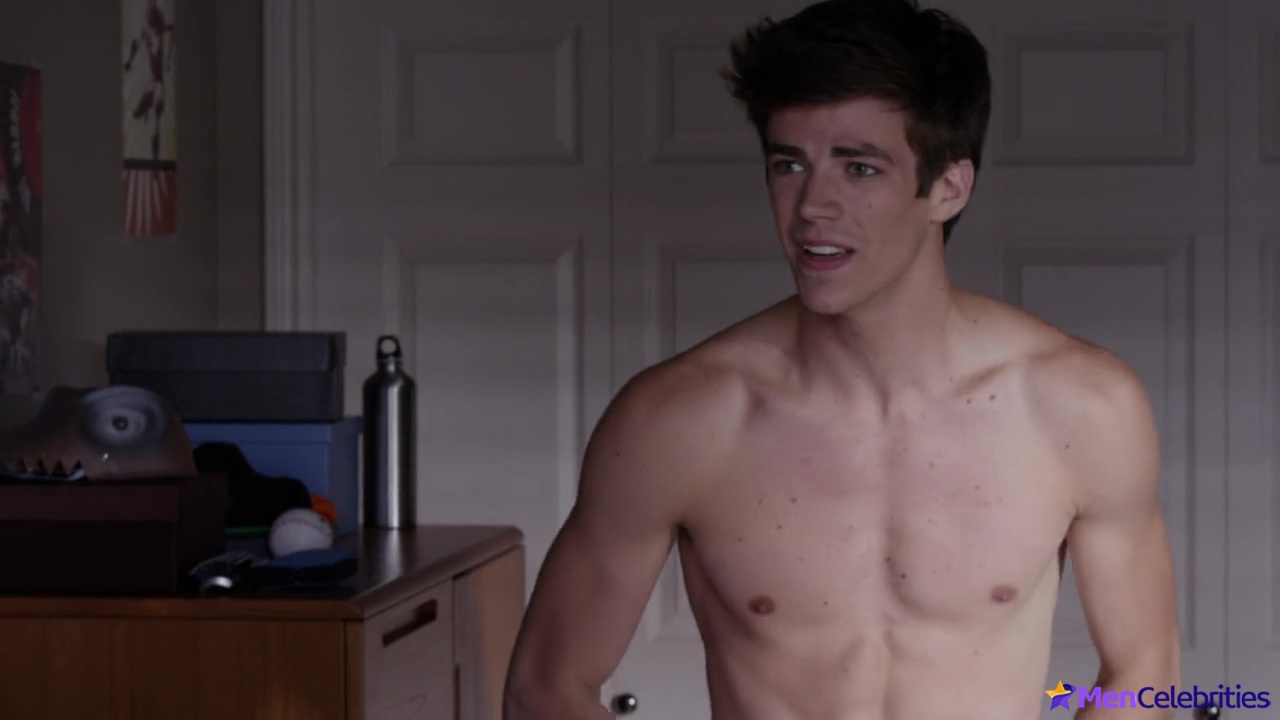 Grant Gustin naked in A Mothers Nightmare