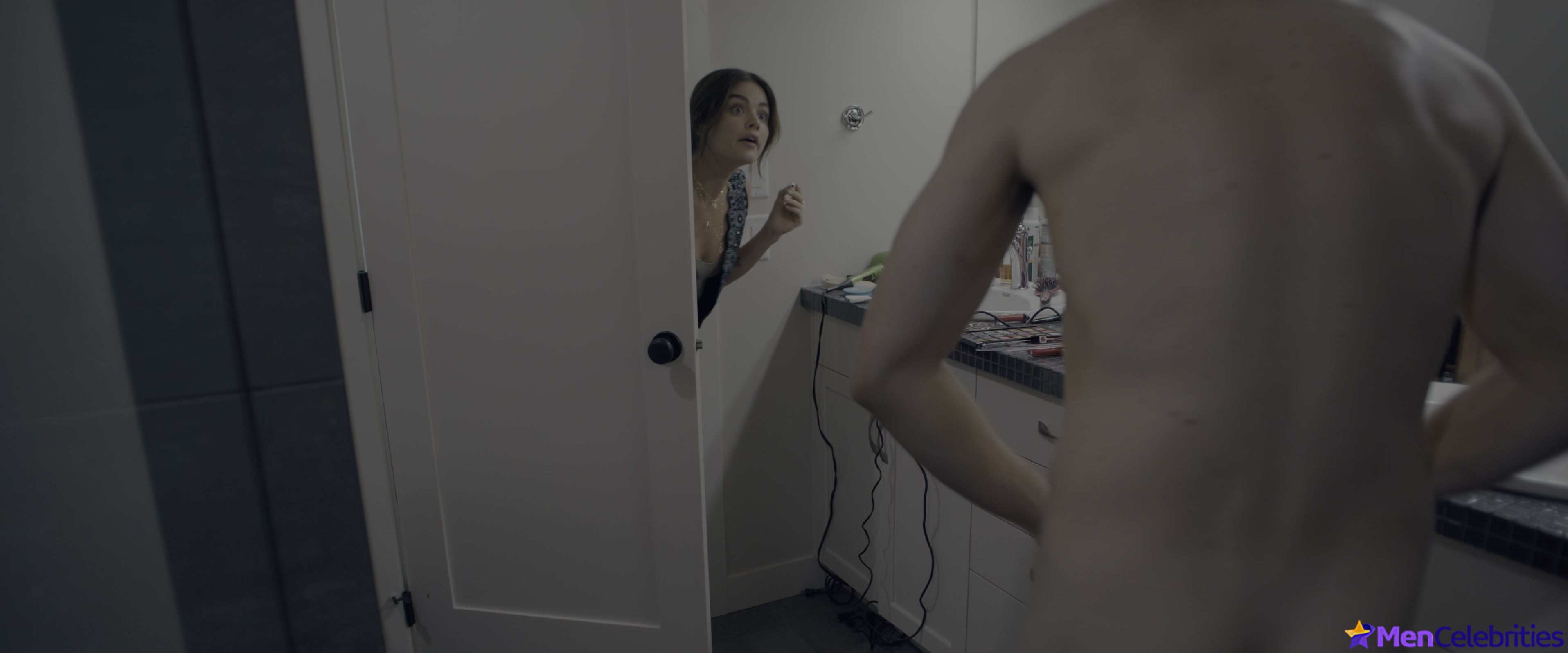 Grant Gustin nude uncensored in Puppy Love