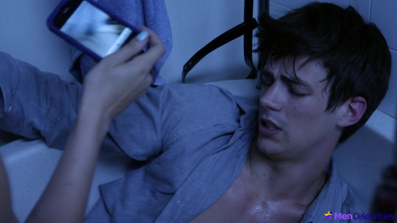 Grant Gustin naked in A Mothers Nightmare