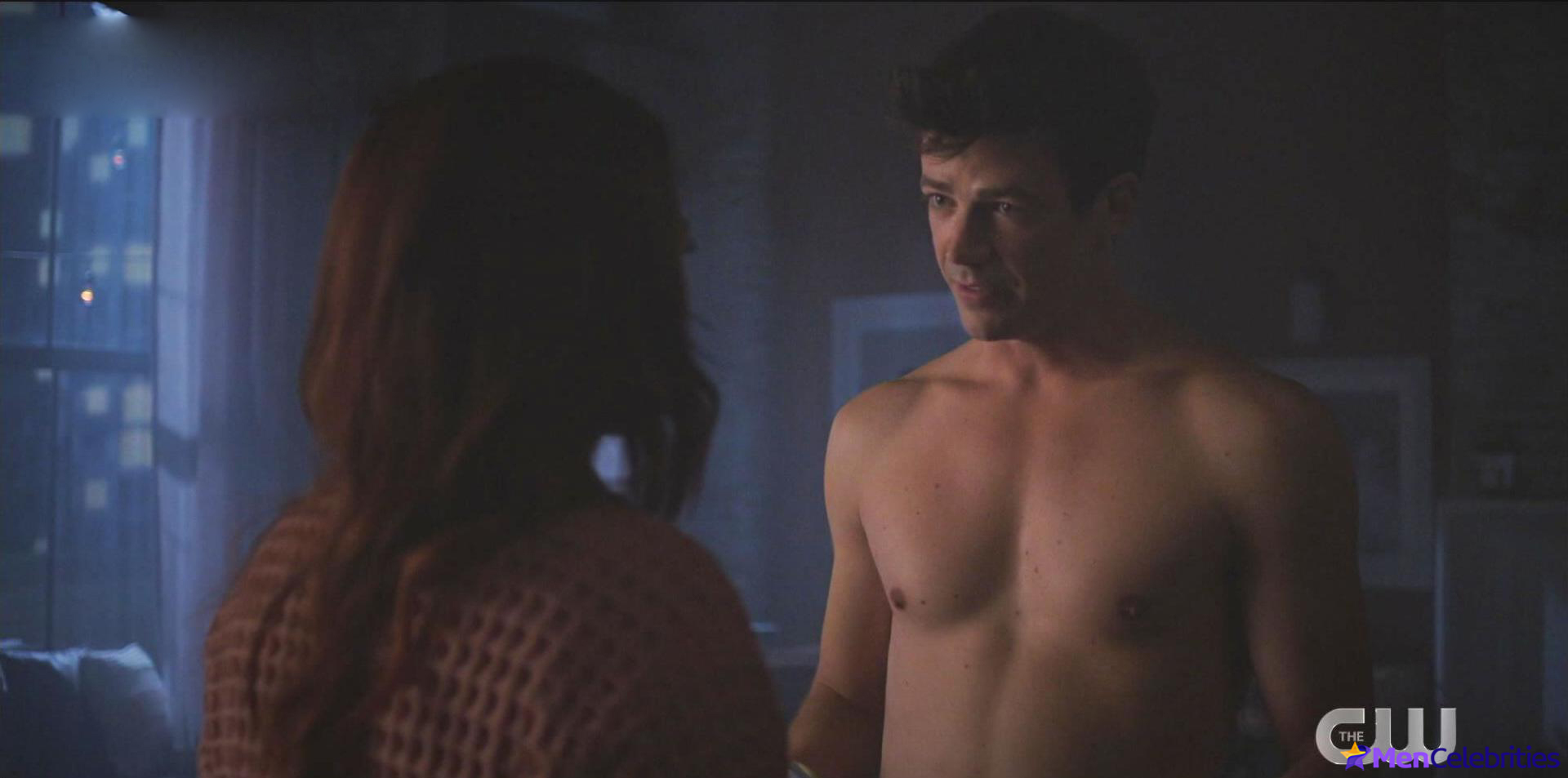 Grant Gustin nude and underwear scenes