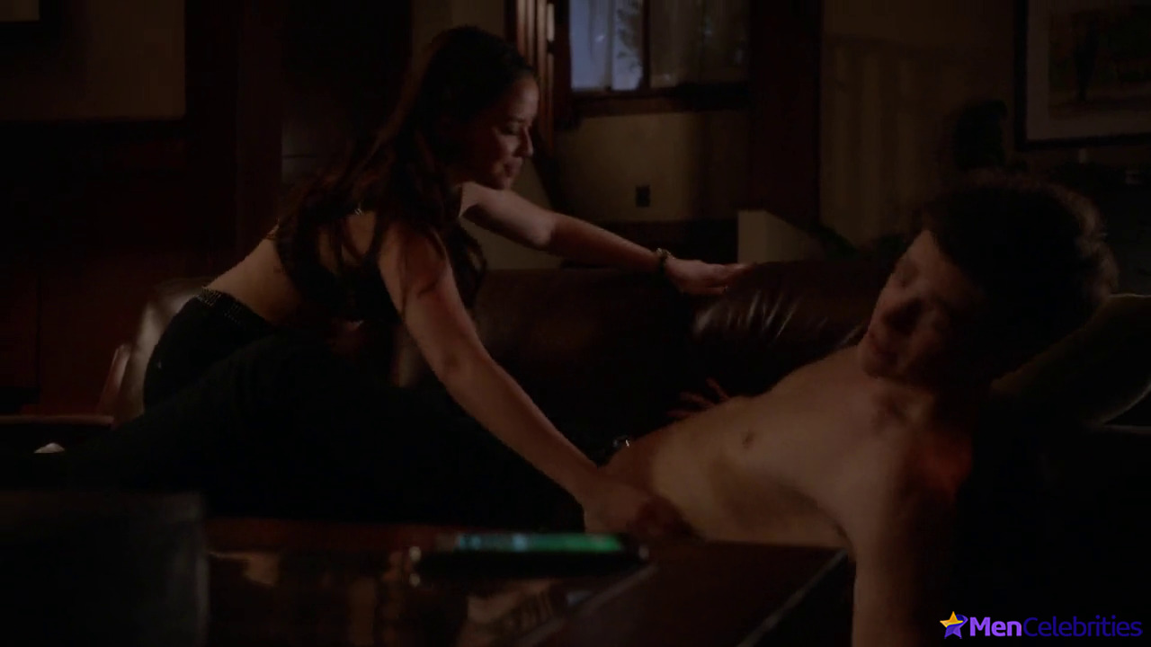 Grant Gustin shirtless and sexy in The Flash
