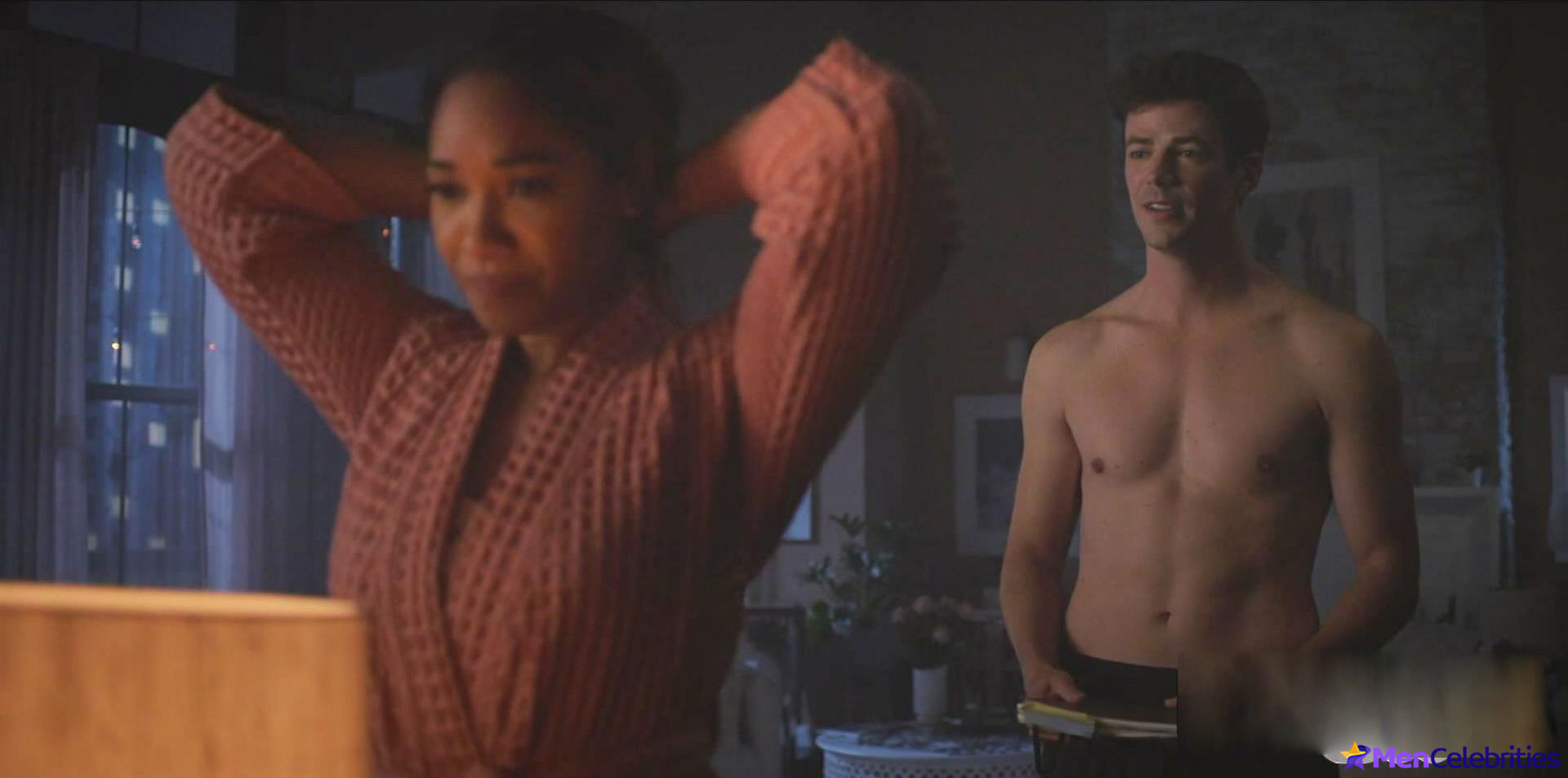 Grant Gustin nude and underwear scenes